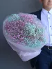 Монобукет из разноцветной гипсофилы