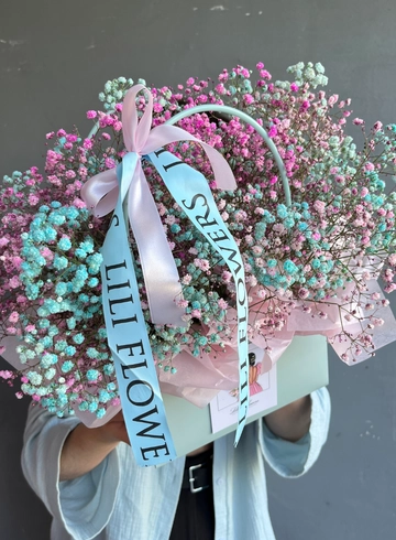 Сумочка «Пышное облачко»  от интернет-магазина цветов в 