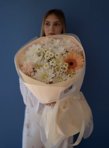 Букет с ромашками «Восхищение» от интернет-магазина цветов в 