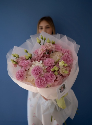 Букет с гортензией «Лес феи» от интернет-магазина цветов в 