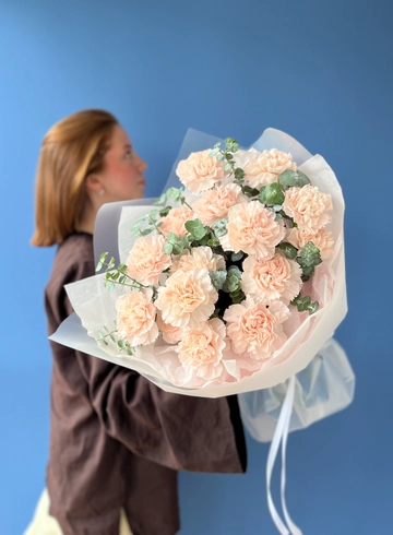 Букет из диантусов «Сладкая вата» от интернет-магазина цветов в 