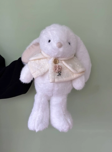 Белый зайчик от интернет-магазина цветов в 