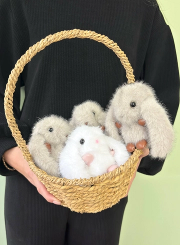 Брелок зайчик от интернет-магазина цветов в 