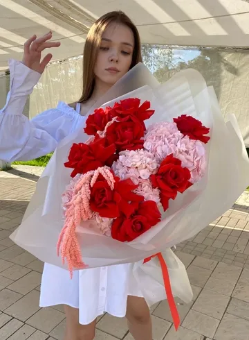 Сборный букет &laquo;Весенний джаз&raquo; от интернет-магазина цветов в 