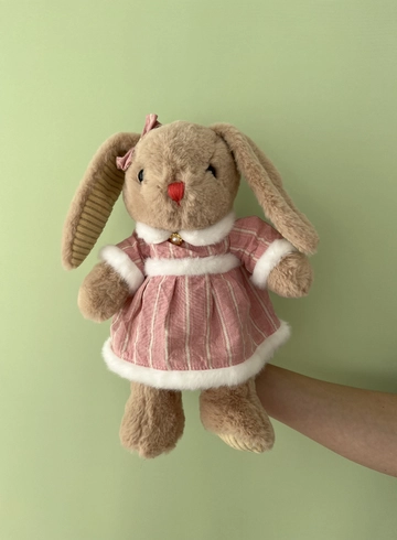 Зайка в розовом платье от интернет-магазина цветов в 