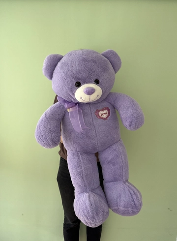 Фиолетовый мишка от интернет-магазина цветов в 
