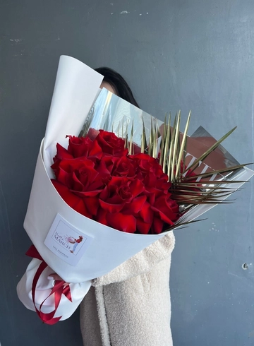 Букет из сафи с робелини от интернет-магазина цветов в 